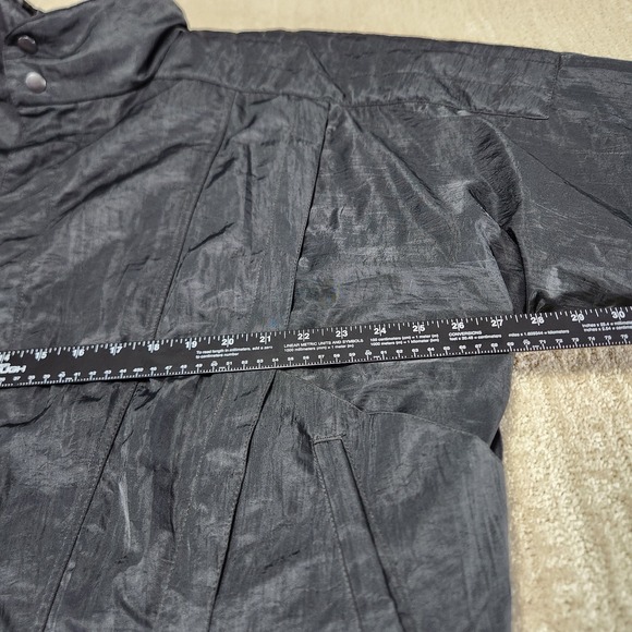 Vintage Nascar Jacket Men Large Rusty Wallace Miller Racing MGD 90s Puffer Black - Picture 3 of 7